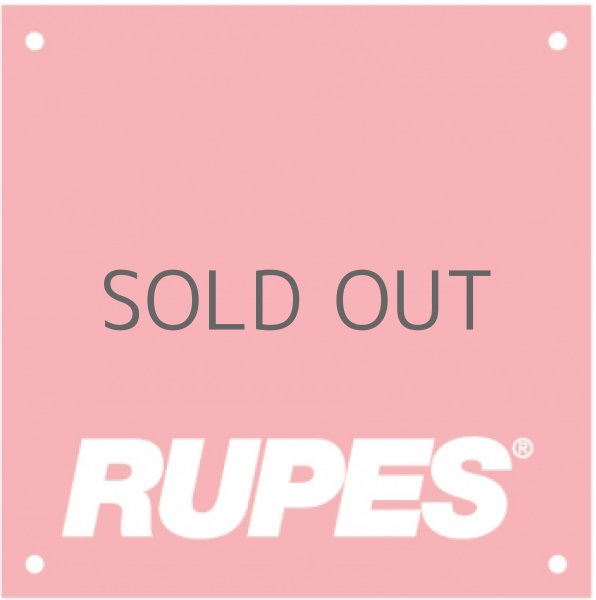 画像1: RUPES "RUPES(Red)" Shop Banner 3ft x 3ft ルペス(赤)バナー 約90x90cm (1)