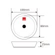 画像2: RUPES HIGH PERFORMANCE ULTRA FINE FOAM PAD D-A ULTRA FINE ルペス 新設計 バフ 白 超微粒子 80-100mm 9.DA100S for LHR75E 75φ用 (2)