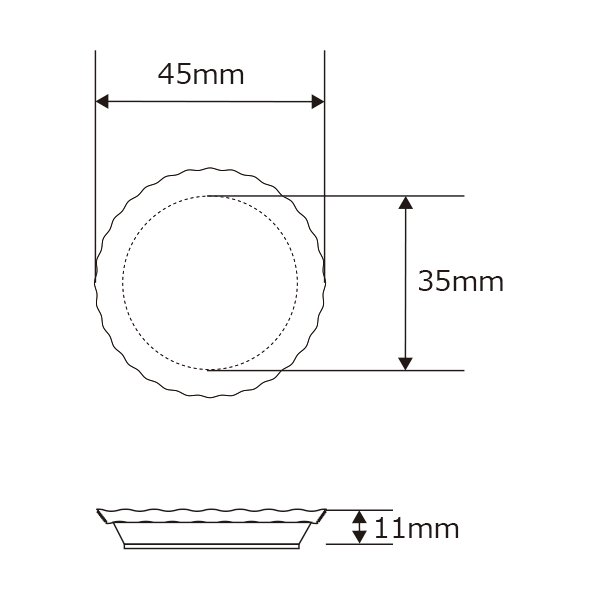 画像2: 日本製 45WL ナノミニソフトロングウールバフ（1枚）35φ用 (2)