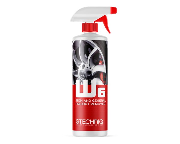 画像1: GTECHNIQ W6 Iron & General Fallout Remover 500ml (W6 アイアン & ジェネラル フォールアウト リムーバー) ジーテクニック (1)