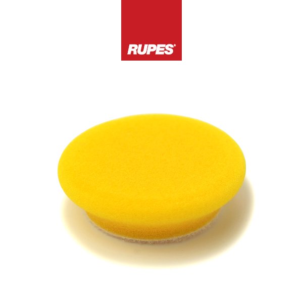 画像2: RUPESD-A FINE Finishing Foam Pad ルペス ファイン フィニッシングフォームパッド イエロー 黄 極細目 9.DA70M 50/65mm Height20mm For iBrid nano φ50pad (2)