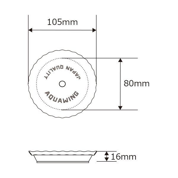 画像4: 日本製 90WL ミニソフトロングウールバフ（1枚）75φ用 (4)