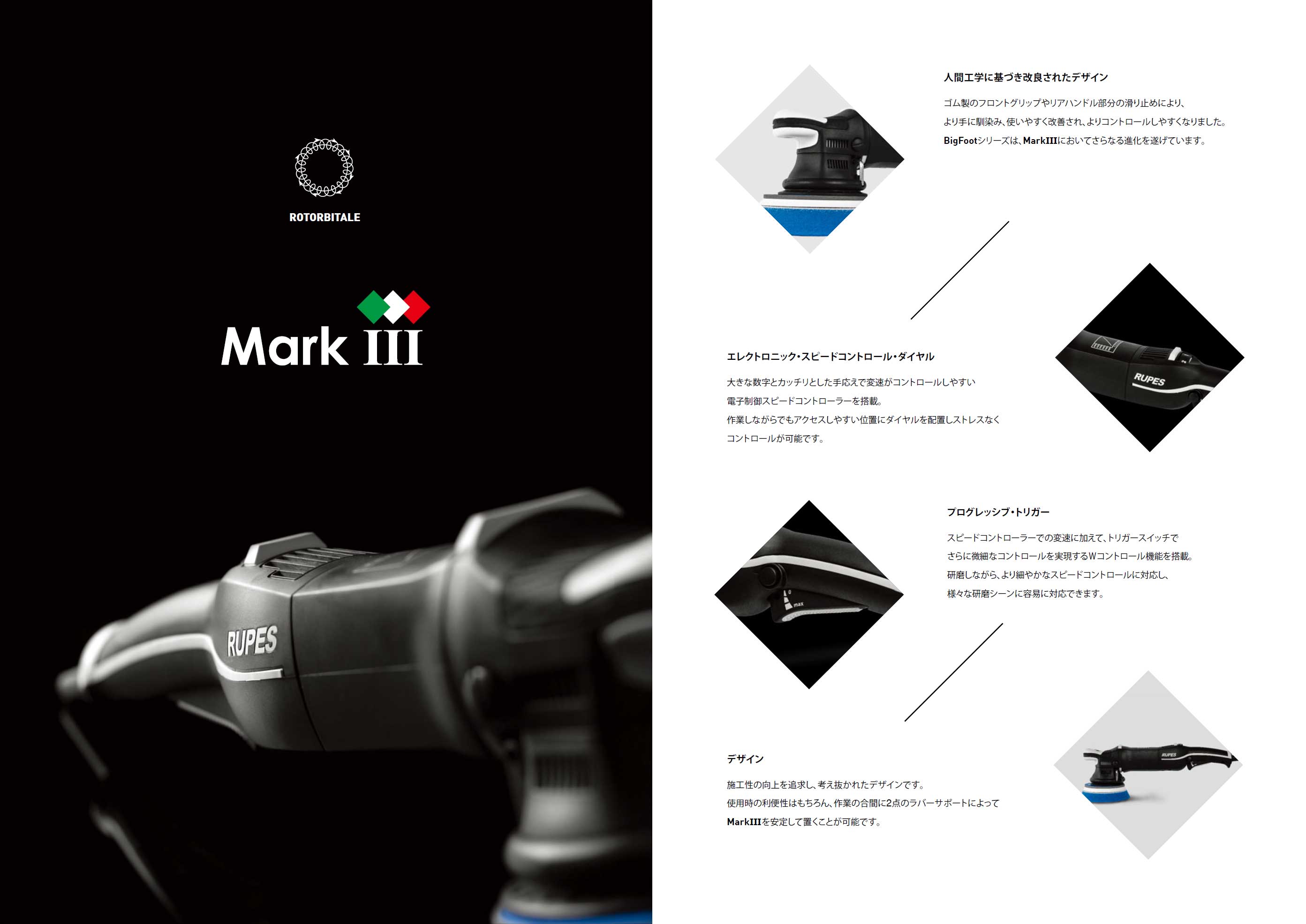 RUPES ルペス  LHR15 MarkIII MARK3 ルペス マーク3